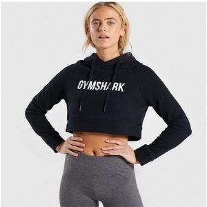 Gymshark Crest Cropped Hoodie